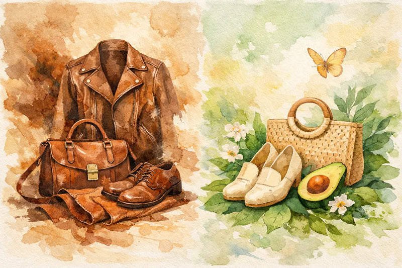Leder oder veganes Leder: Was passt zu dir?