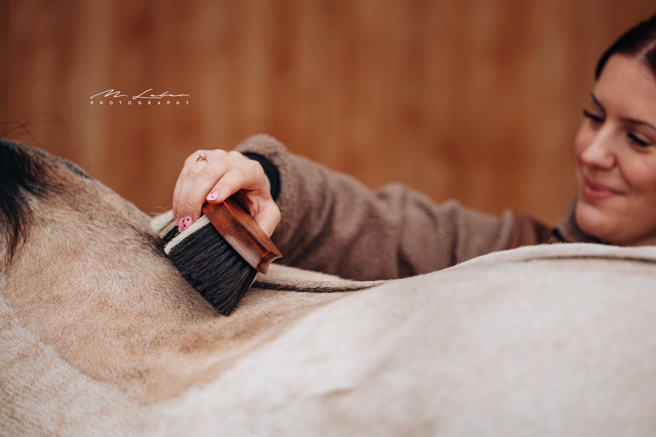 Fur shine brush "FAVO"