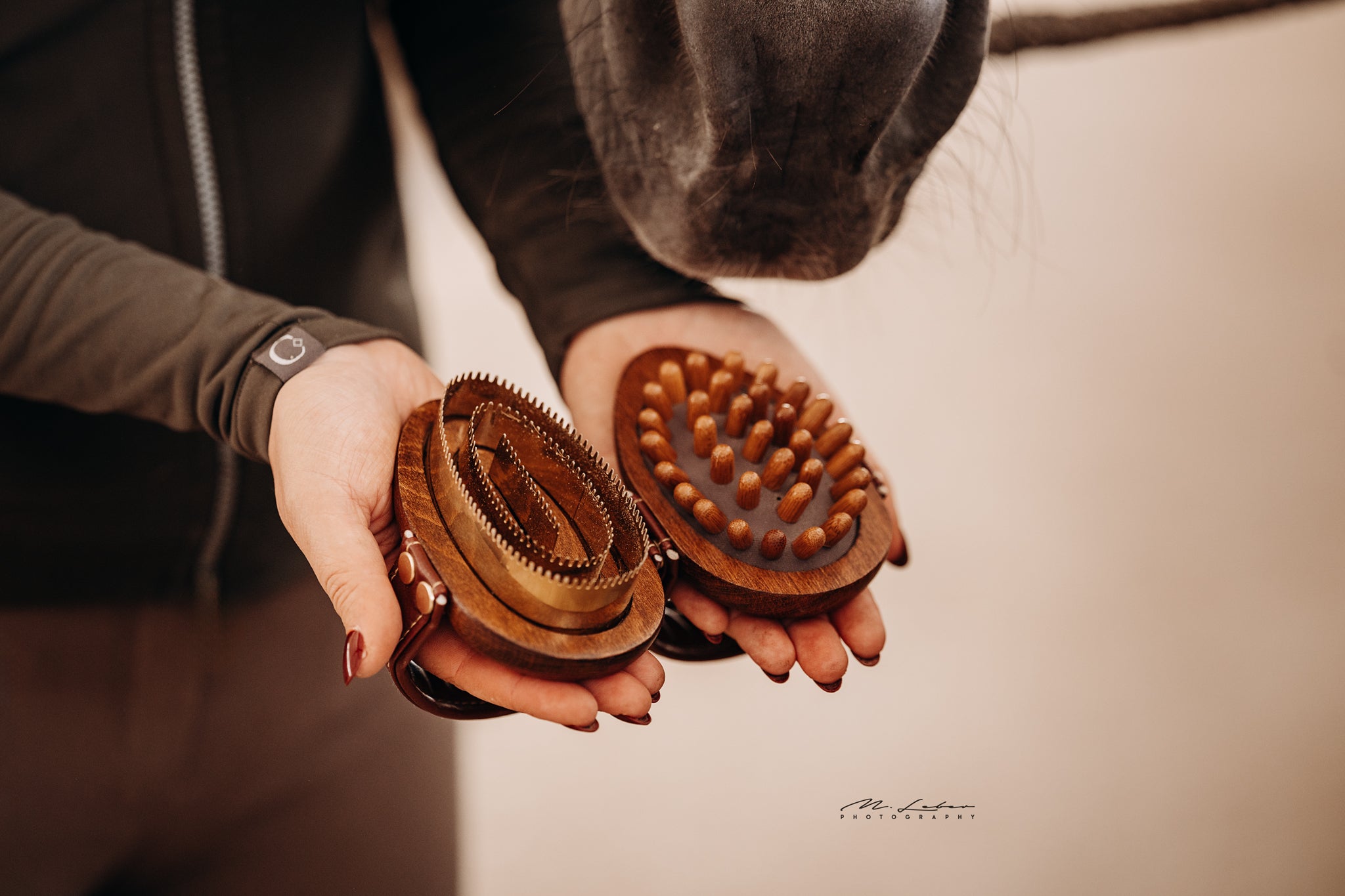 Massage-Striegel "CORNET"