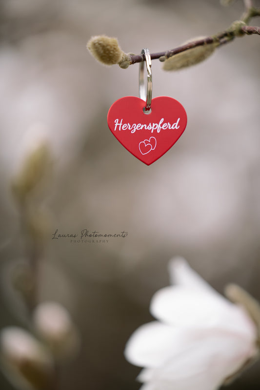 Halfter Anhänger "Herzenspferd"