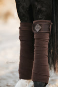 Load image into Gallery viewer, Fleece bandages Pure Chocolate