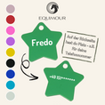 Load image into Gallery viewer, Personalisierbarer Halfter Sternen Anhänger