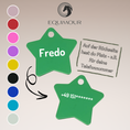 Cargar la imagen en la vista de la galería, Placa para cabezada personalizable estrella – Equimour