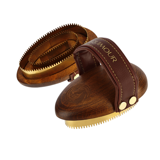 Metal curry comb "AIK"