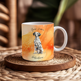 Bild in Galerie-Betrachter laden, Personalisierbare Kaffeetasse Hundeliebe Dalmatiner
