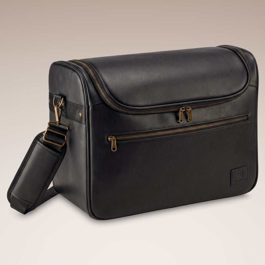 Sac de pansage KAJA Midnight Black pour brosses – Equimour