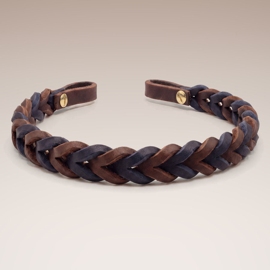 Browband Lederliebe in leather, handmade – Equimour