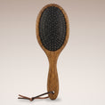 Load image into Gallery viewer, Mane brush VIDI for horses, wooden with metal pins – view 3