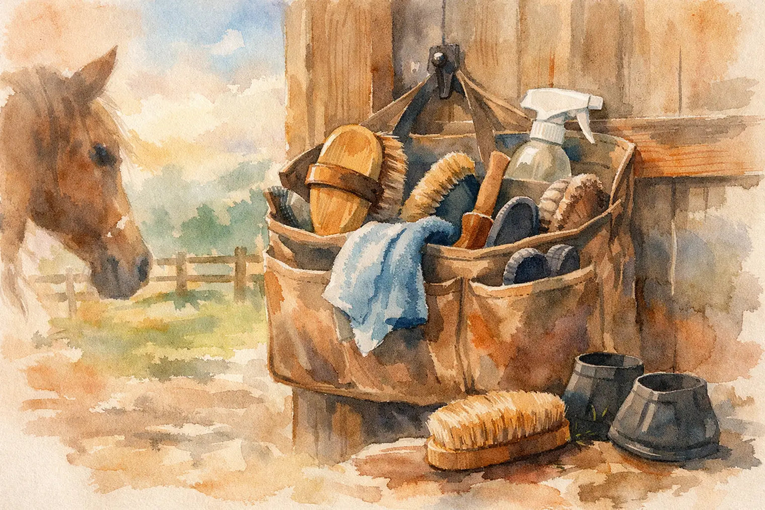 Stalltasche für Putzsachen richtig wählen