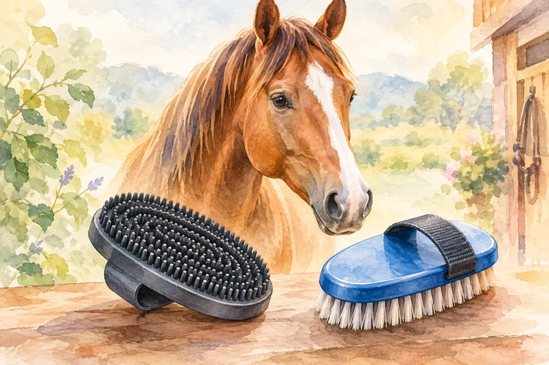 Gummistriegel oder Plastikstriegel richtig wählen
