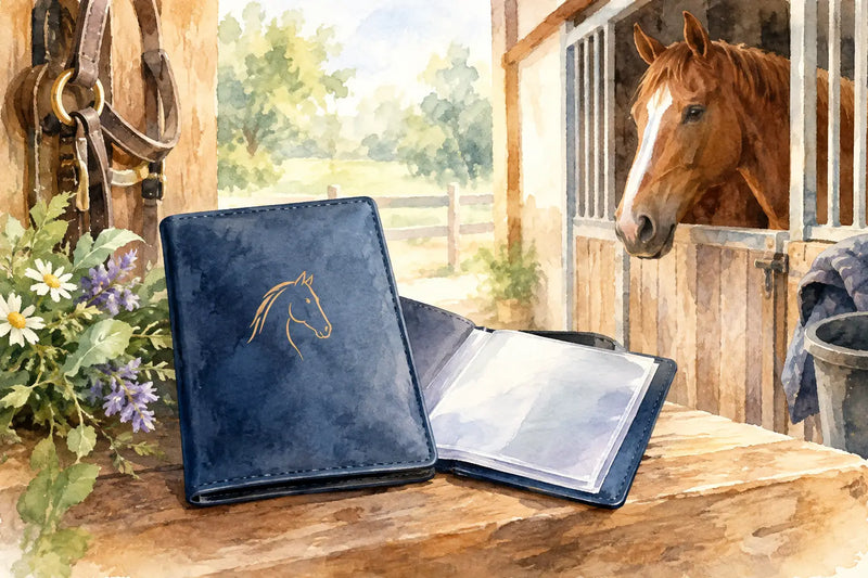 Die passende Equidenpasshülle für den Stall