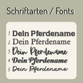 Load image into Gallery viewer, Personalisierbare Equidenpasshülle Buchstabe
