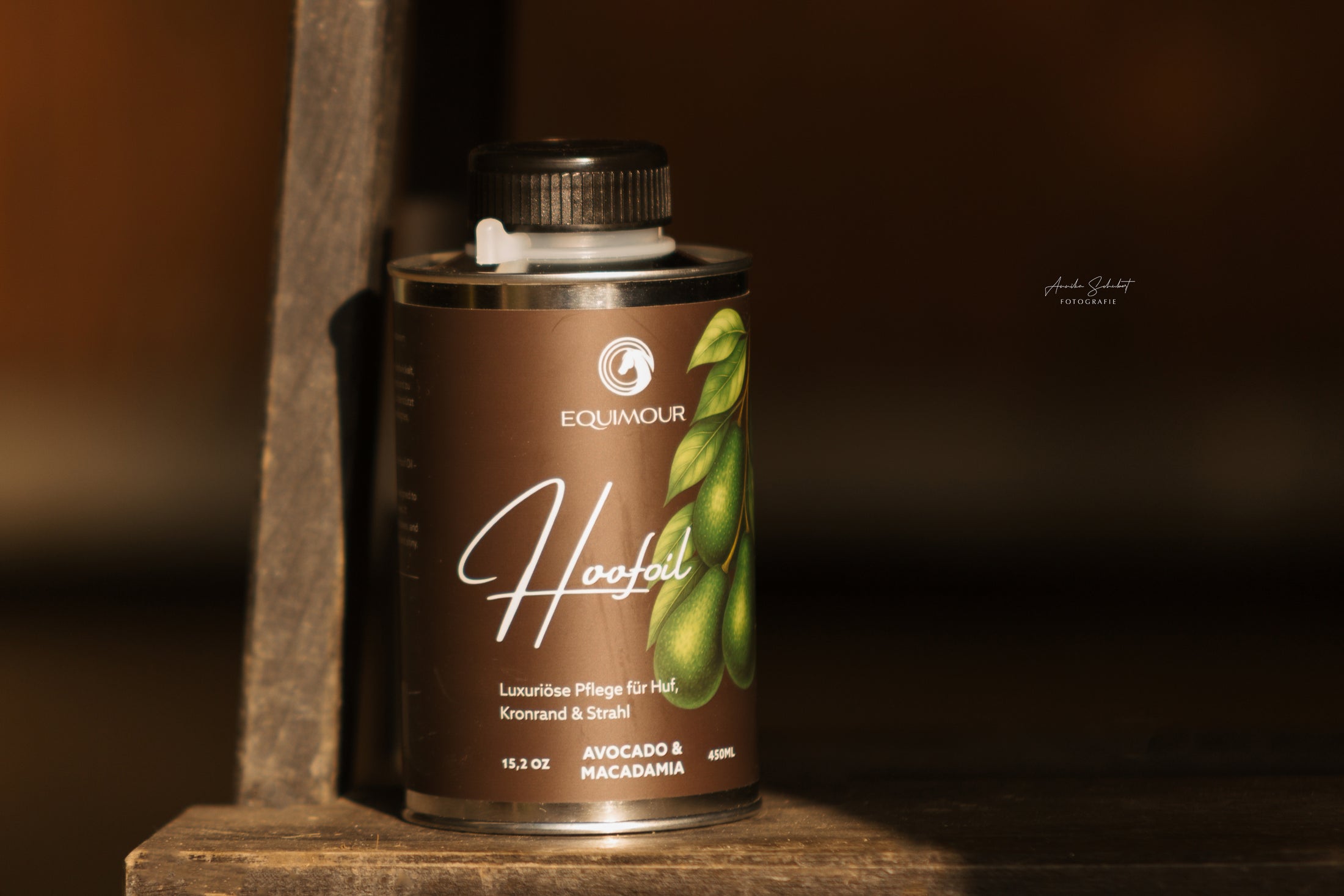 Huföl mit Pinsel Avocado & Macadamia