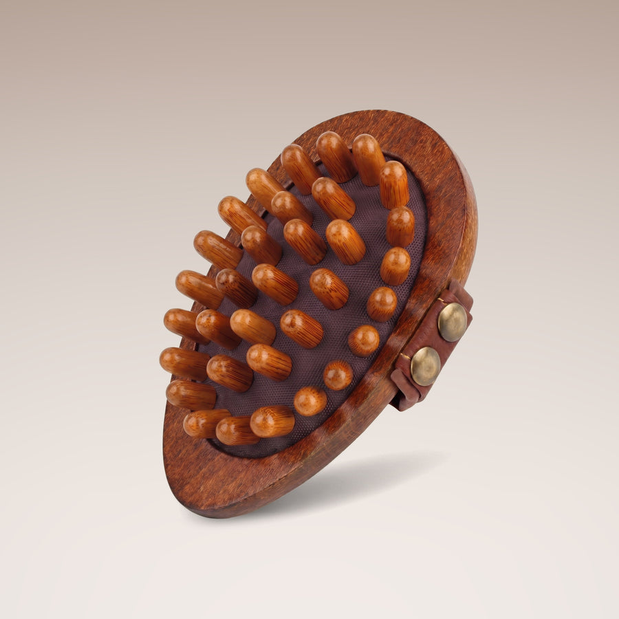 Massagestriegel CORNET für Pferde aus Holz – Equimour