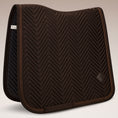 Load image into Gallery viewer, Dressage saddle pad Pure Chocolate for horses – Equimour
