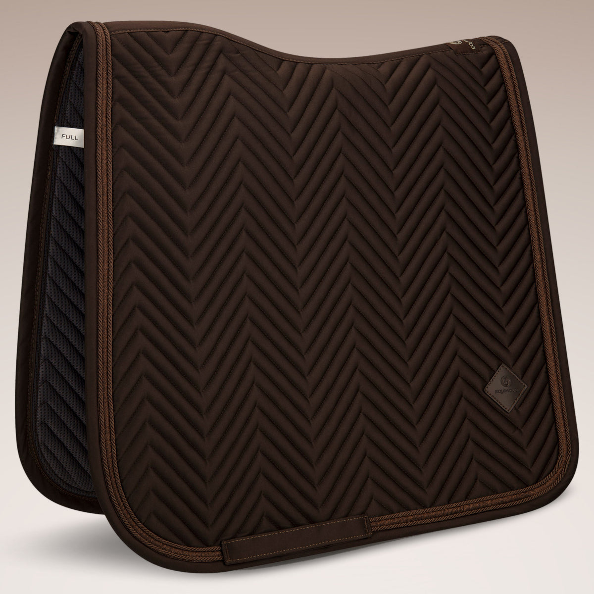 Dressage saddle pad Pure Chocolate for horses – Equimour