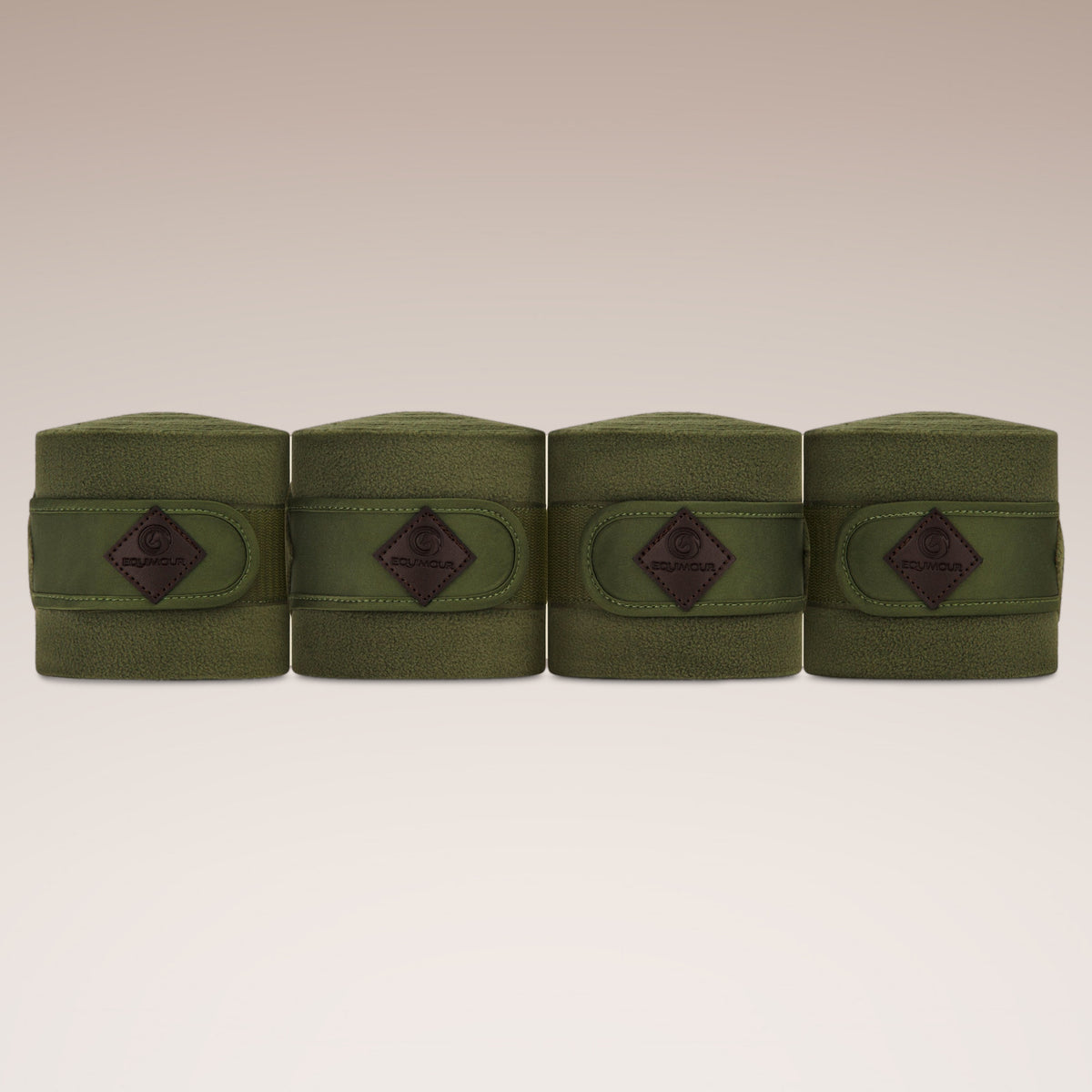 Fleece bandages Classic Sage for horses – Equimour