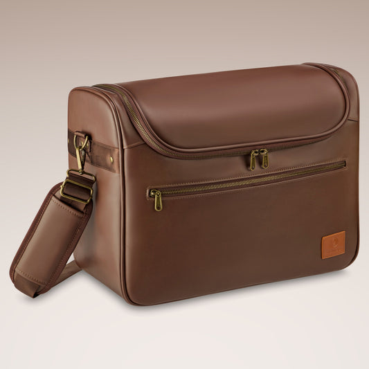 Bolsa de limpieza KAJA para cepillos, marrón – Equimour
