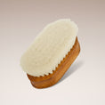 Load image into Gallery viewer, Goat hair face brush MÄXCHEN for horses, wooden – Equimour

