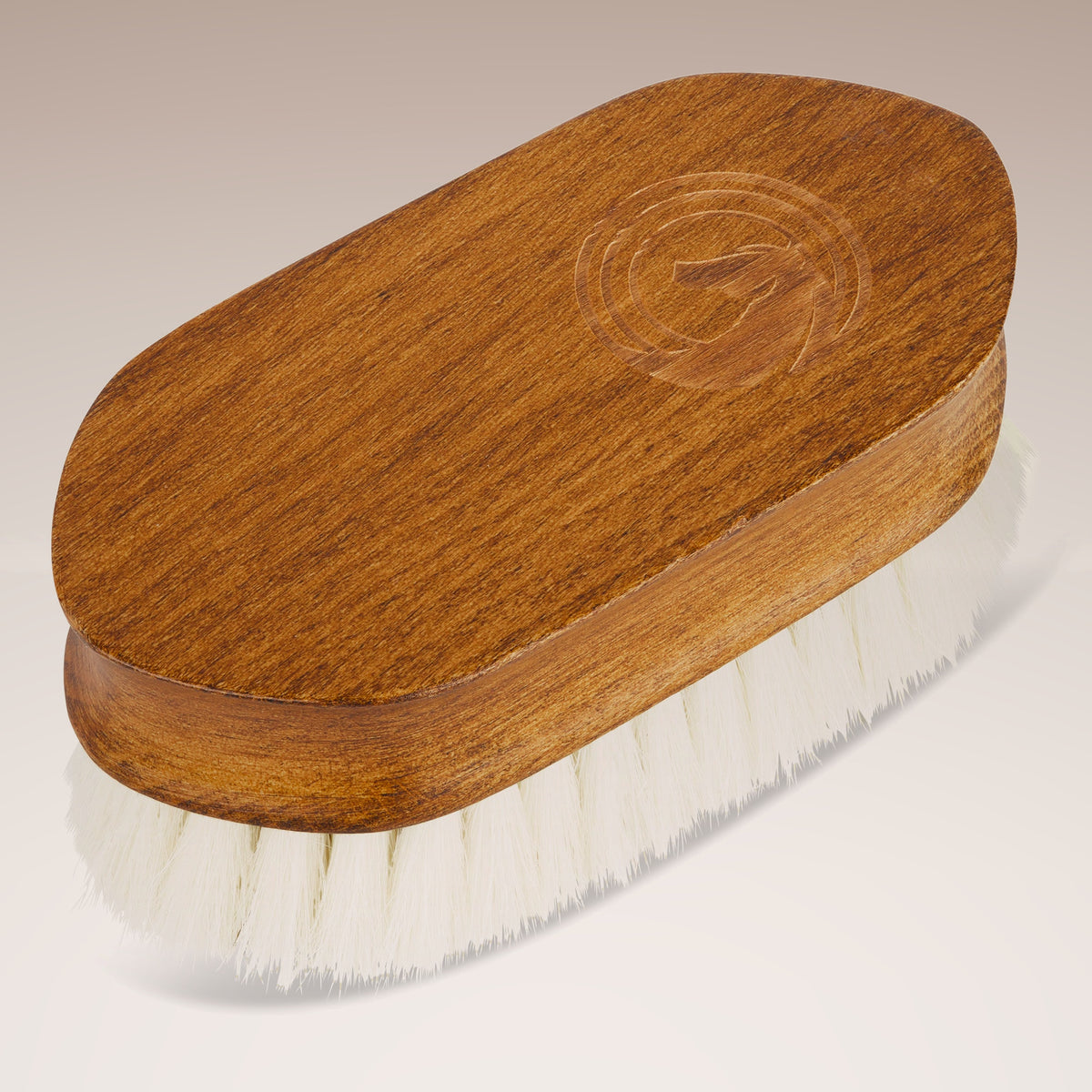 Goat hair face brush MÄXCHEN for horses, wooden – view 3