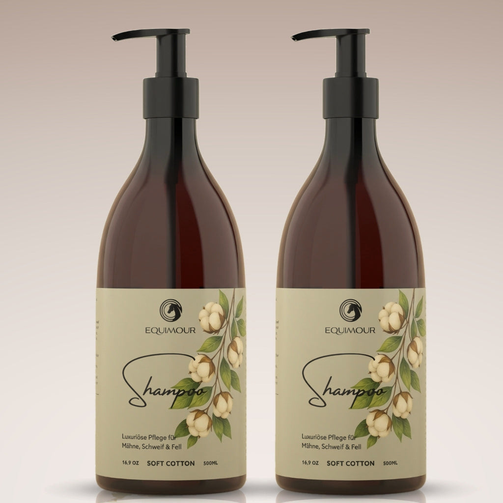 Shampooing protéiné pour chevaux Soft Cotton – vue 7