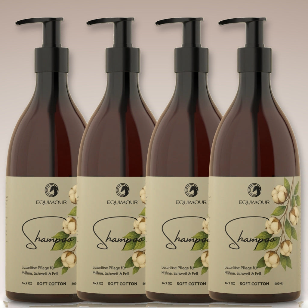 Shampooing protéiné pour chevaux Soft Cotton – vue 8