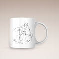 Charger l'image dans la visionneuse de la galerie, Tasse à café personnalisable Amour du cheval Cowgirl – Equimour
