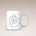 Charger l'image dans la visionneuse de la galerie, Tasse à café personnalisable Amour du cheval Horsepassion – Equimour
