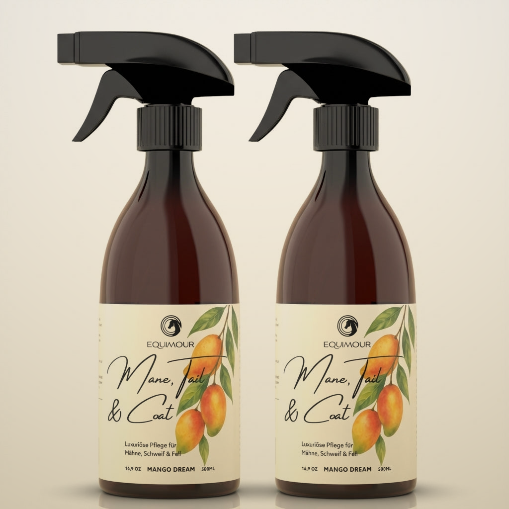 Mähnenspray Mango Dream Anwendung
